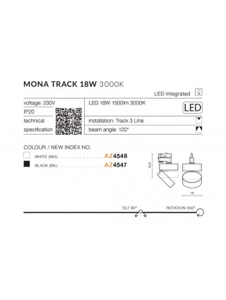 MONA TRACK 3LINE 18W | AZzardo